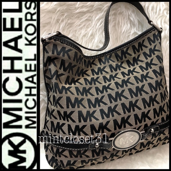 Michael Kors Handbags - Michael Kors Canvas Leather Bag